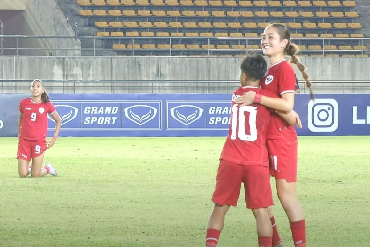 Hasil Timnas Putri Indonesia Vs Kamboja 3-1 Garuda